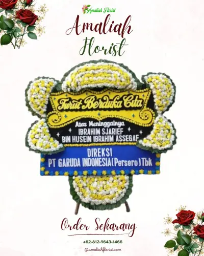 Papan Bunga Duka di Cimaskara